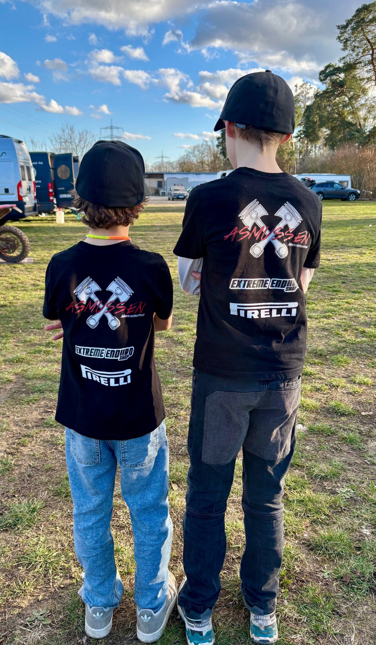 Team Shirts Rückansicht